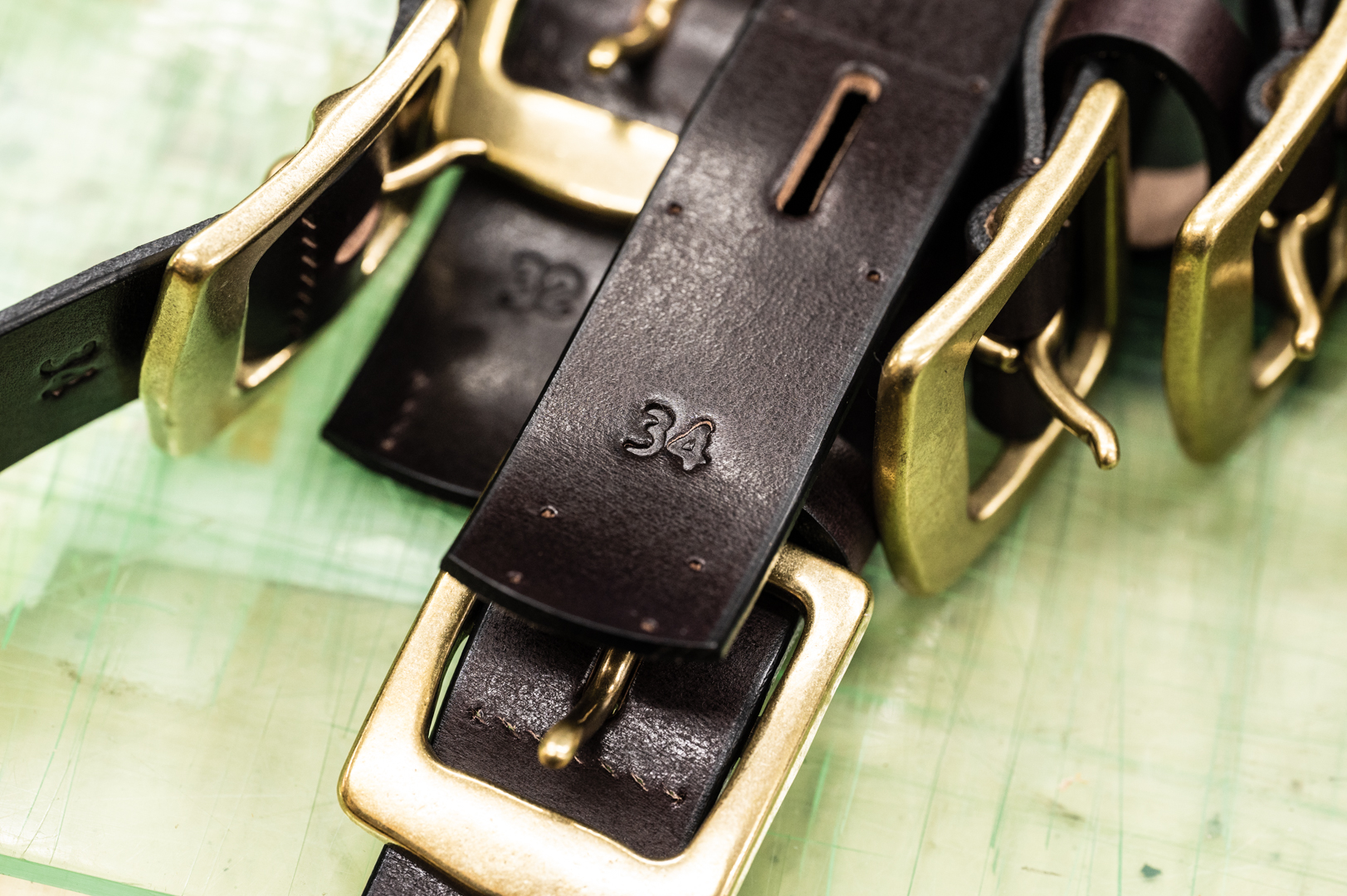 Leather Belt black